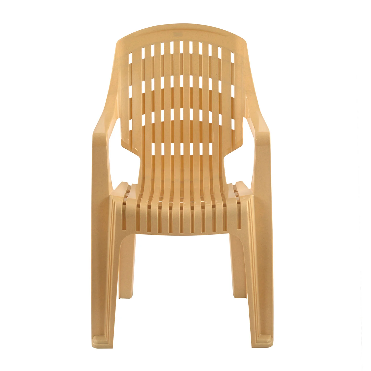 Nilkamal CHR2230 Plastic Arm Chair (Marble Beige) - Image 6