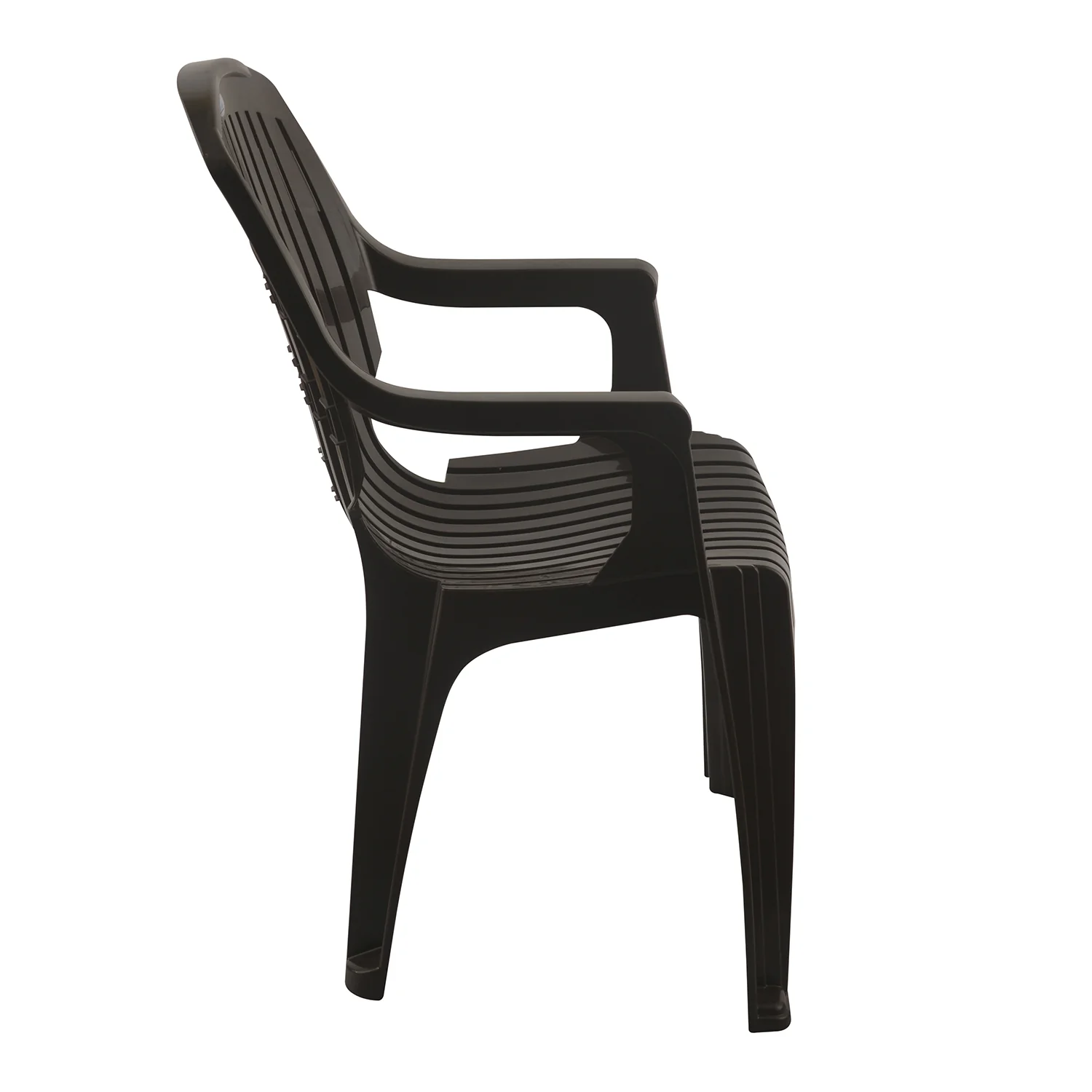 Nilkamal CHR2230 Plastic Arm Chair(Season Rust Brown) - Image 5