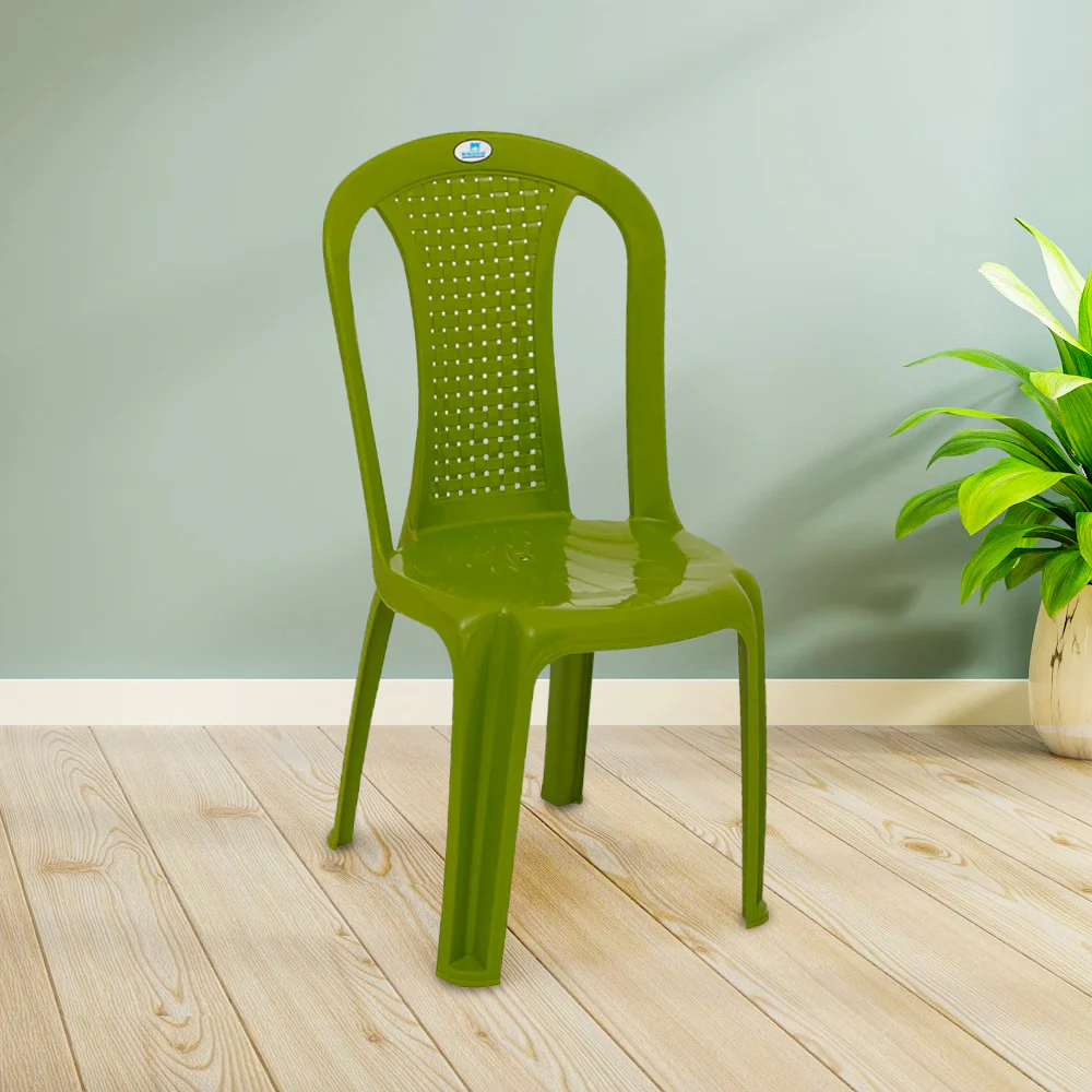 Nilkamal CHR4002 Plastic Armless Chair - Image 2