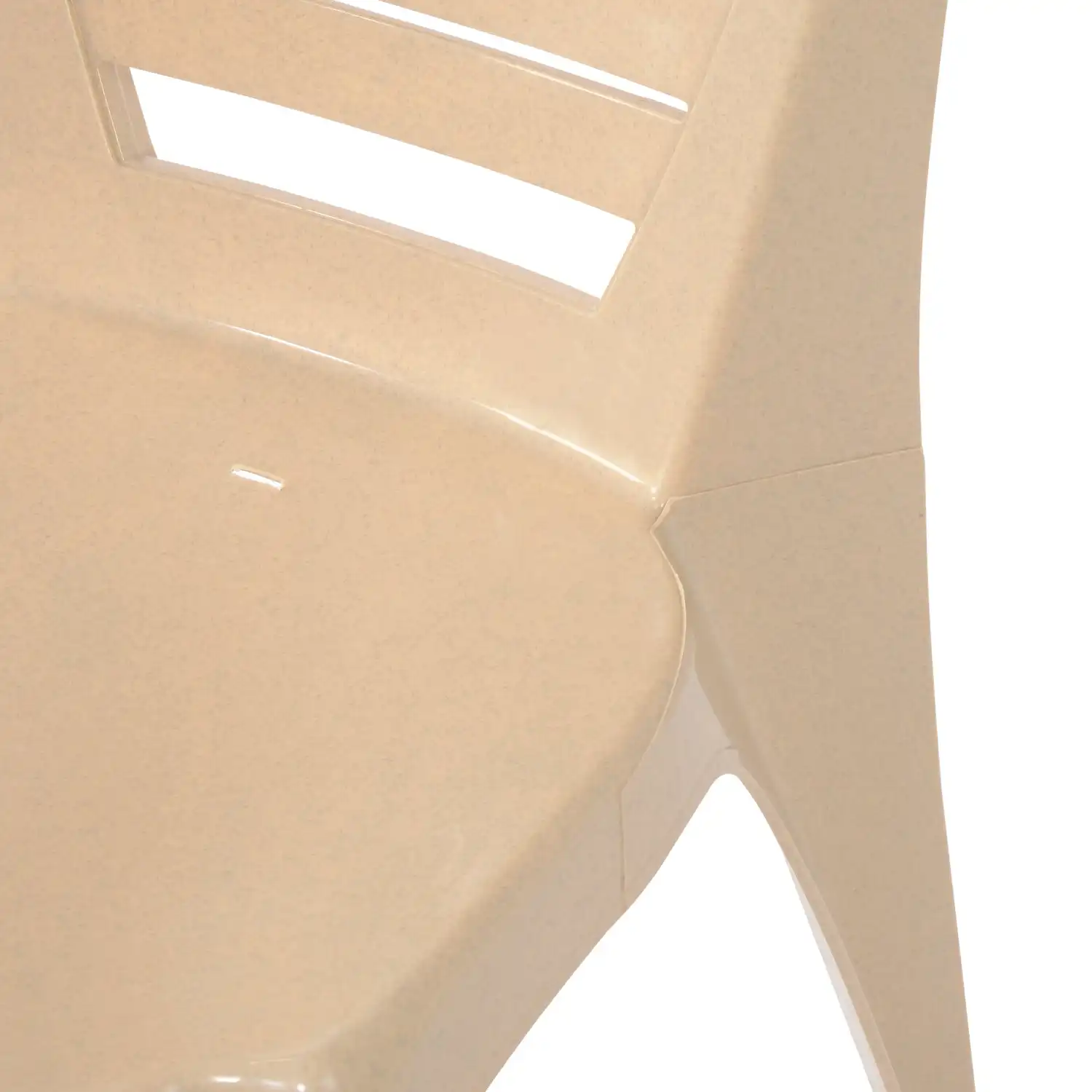Nilkamal CHR4025 Plastic Armless Chair (Marble Beige) - Image 11