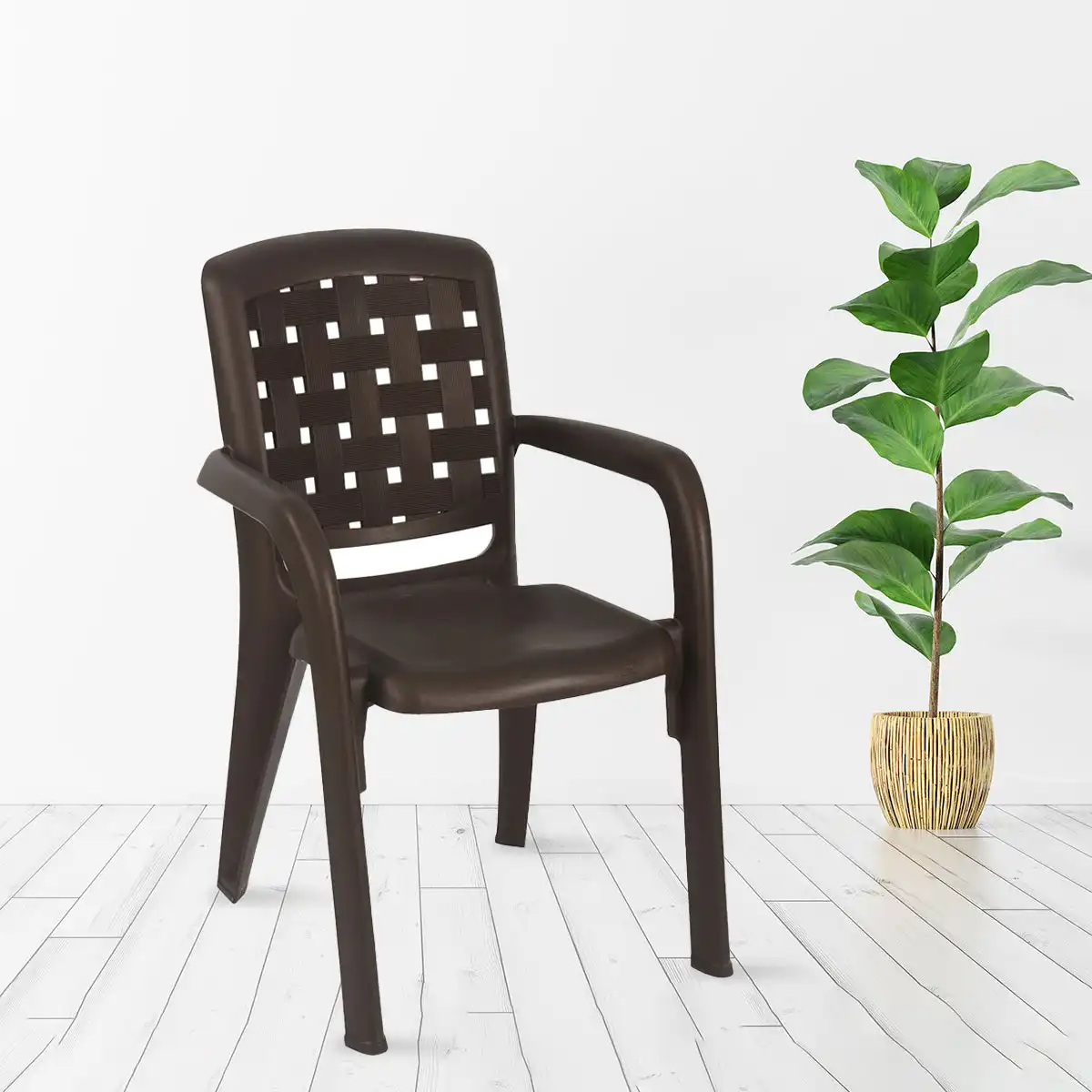 Nilkamal CHR2146 Plastic Arm Chair - Image 2