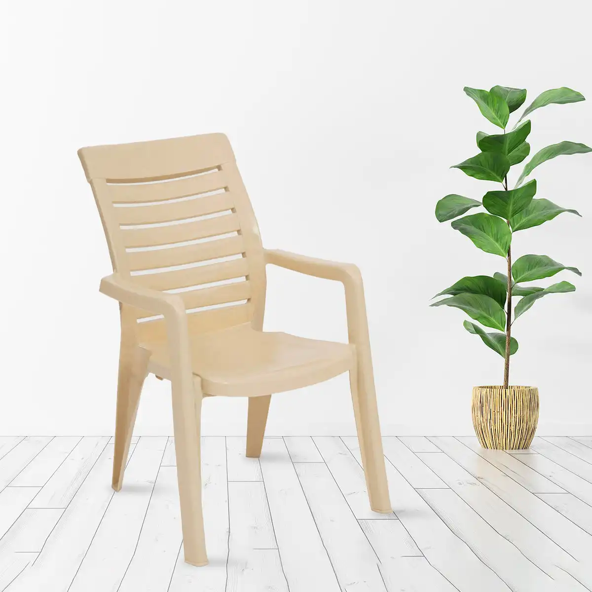 Nilkamal CHR2180 Plastic Arm Chair - Image 10