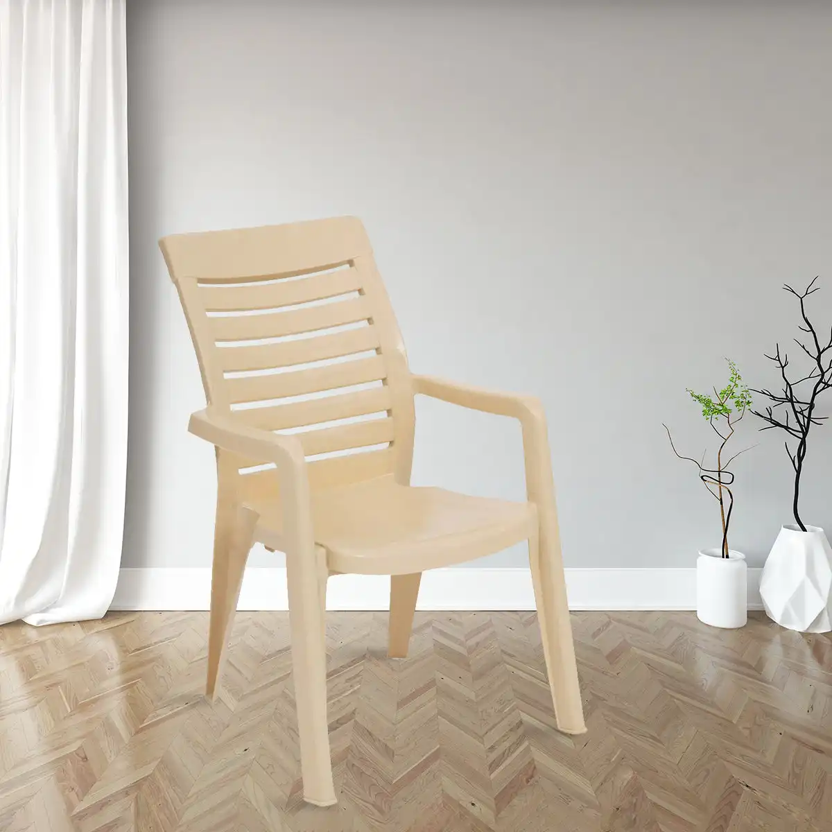 Nilkamal CHR2180 Plastic Arm Chair - Image 12