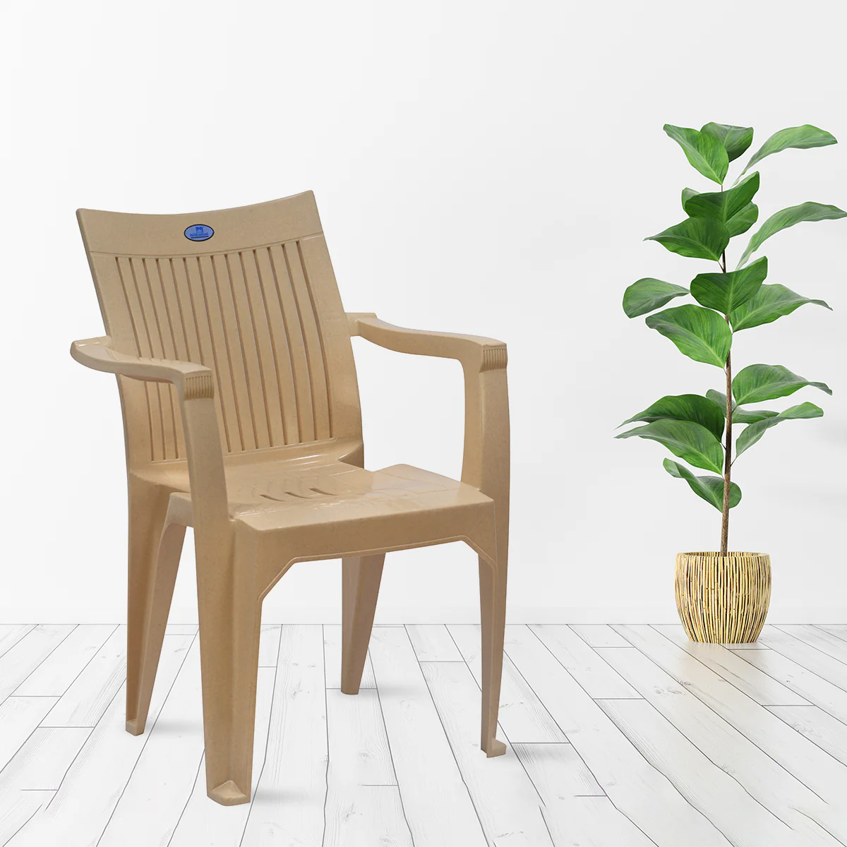 Nilkamal CHR2209 Plastic Arm Chair - Image 3