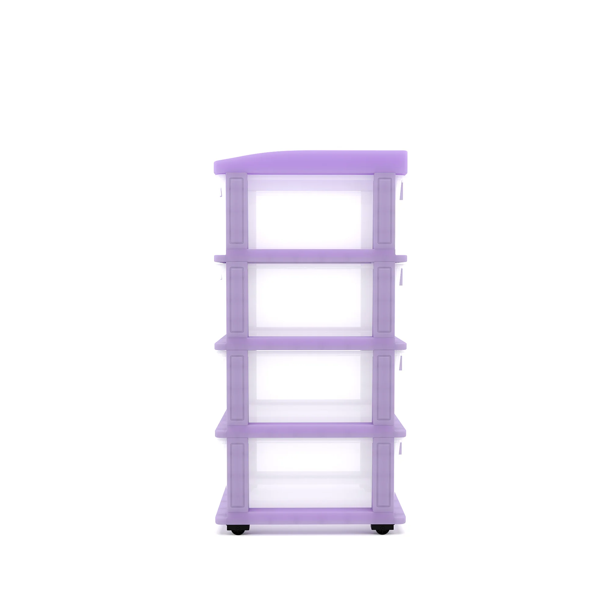Nilkamal CHTR24 Four Layers Chest of Drawer (Voilet) - Image 4