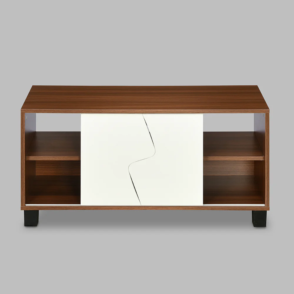 Nilkamal Clive TV Unit (Walnut and White) - Image 3