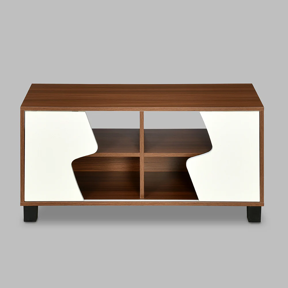Nilkamal Clive TV Unit (Walnut and White) - Image 4