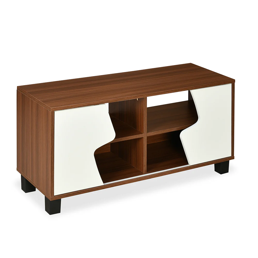 Nilkamal Clive TV Unit (Walnut and White) - Image 7