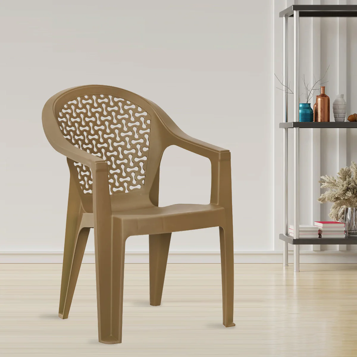 Nilkamal Comfy Plastic Arm Chair - Image 19