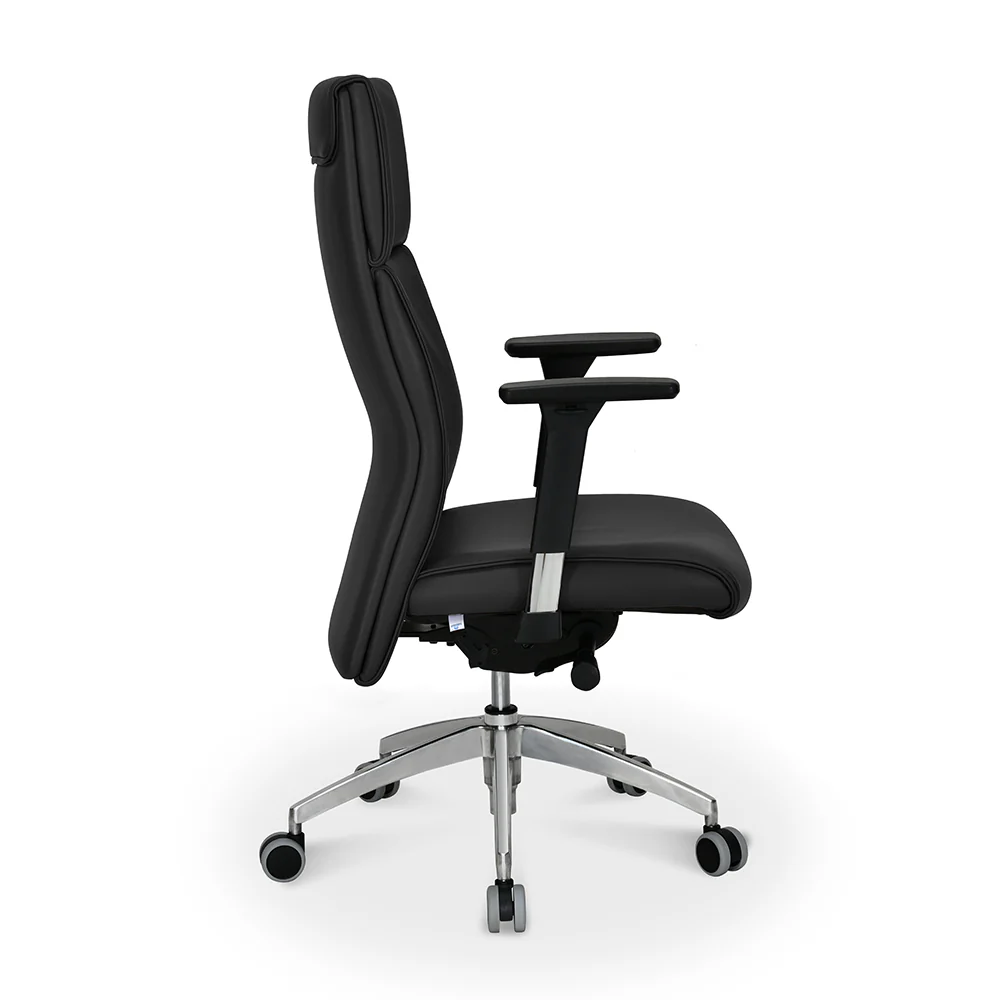 Nilkamal Command High Back Leatherette Office Chair (Black) - Image 5