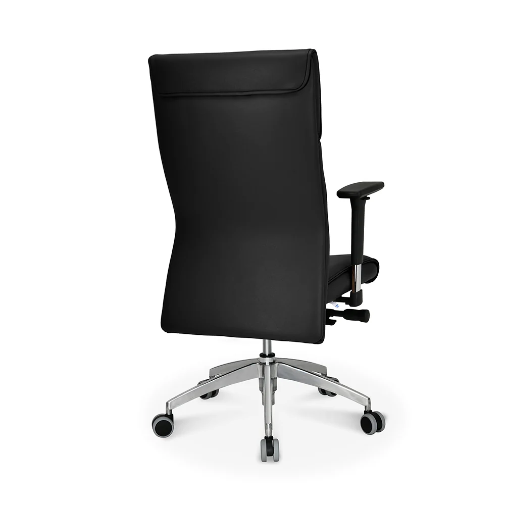Nilkamal Command High Back Leatherette Office Chair (Black) - Image 6