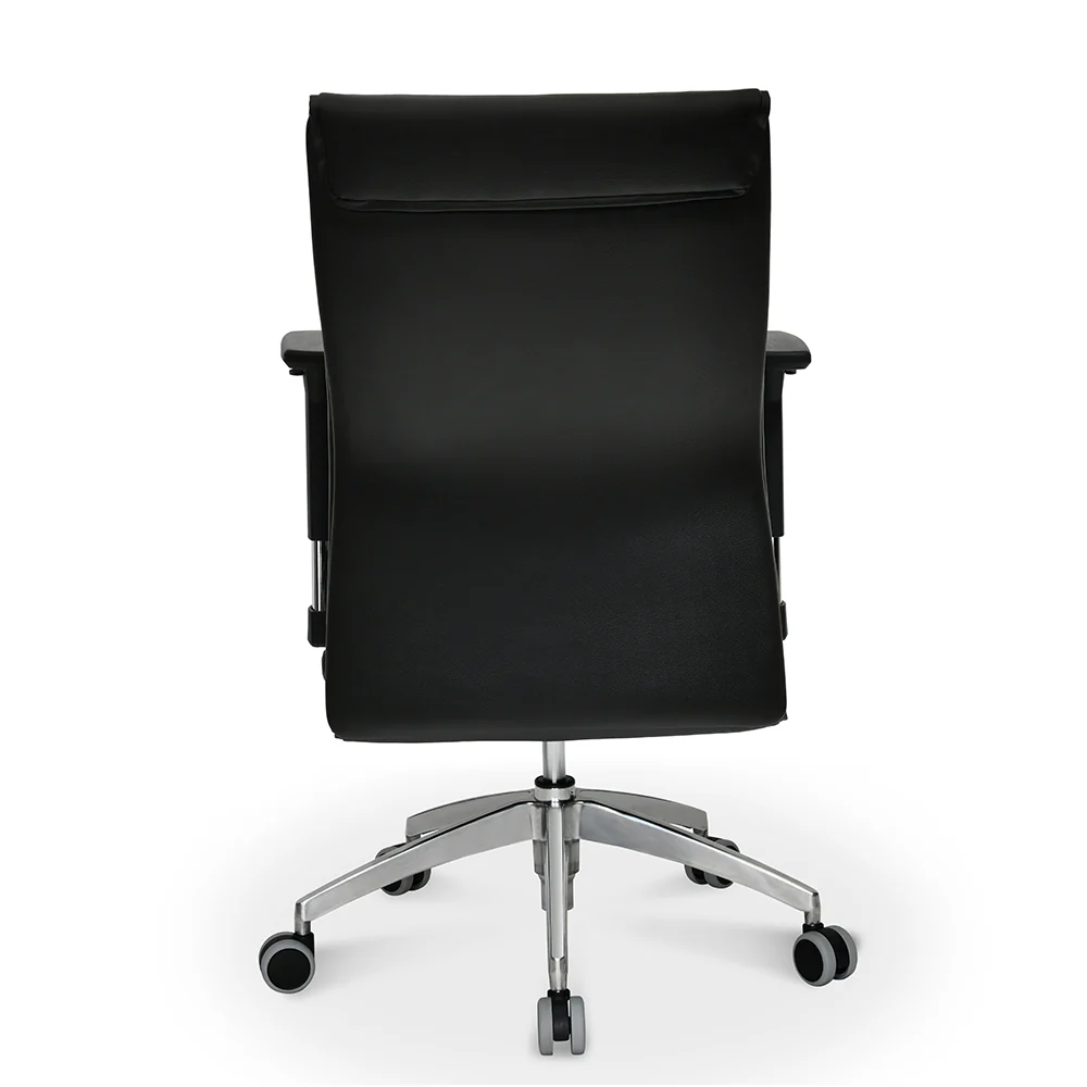 Nilkamal Command Mid Back Leatherette Office Chair (Black) - Image 7
