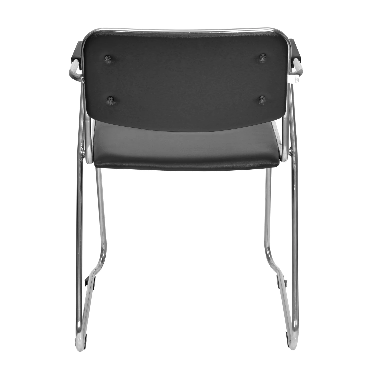 Nilkamal Contract 01 with Arm Visitor Chair (Black) - Image 7