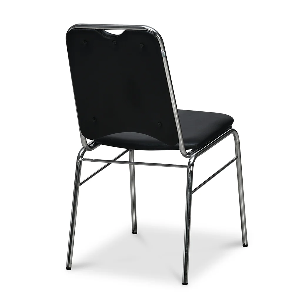 Nilkamal Contract 05 without Arm Visitor Chair (Black) - Image 6