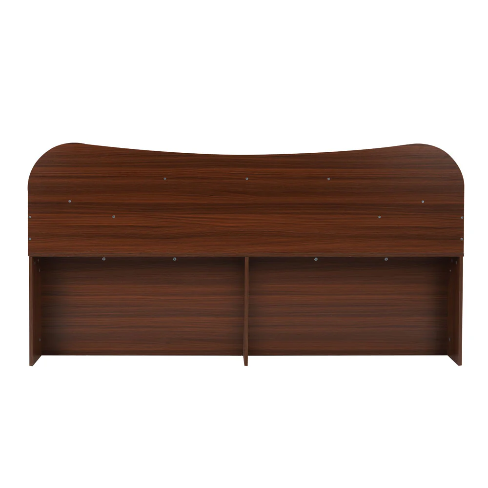 Nilkamal Daffodil King Bed with Box Storage (Walnut) - Image 15