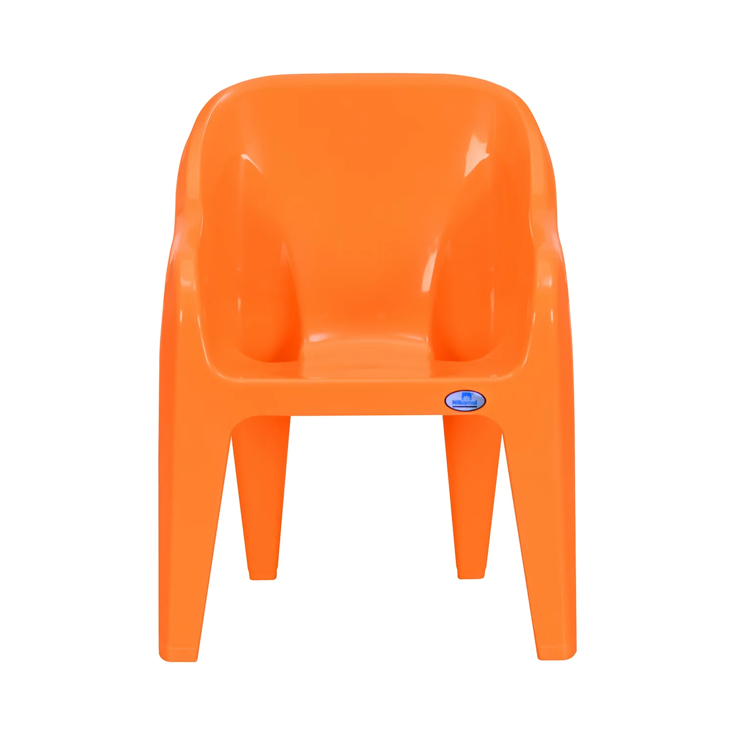 Nilkamal Eeezy Go Plastic Baby Arm Chair (Orange) - Image 3