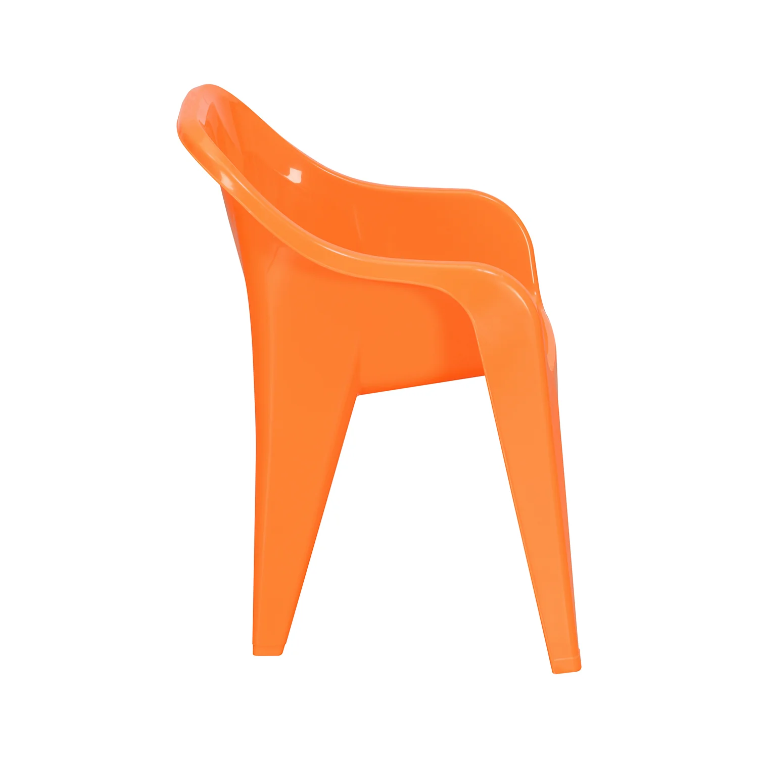 Nilkamal Eeezy Go Plastic Baby Arm Chair (Orange) - Image 4