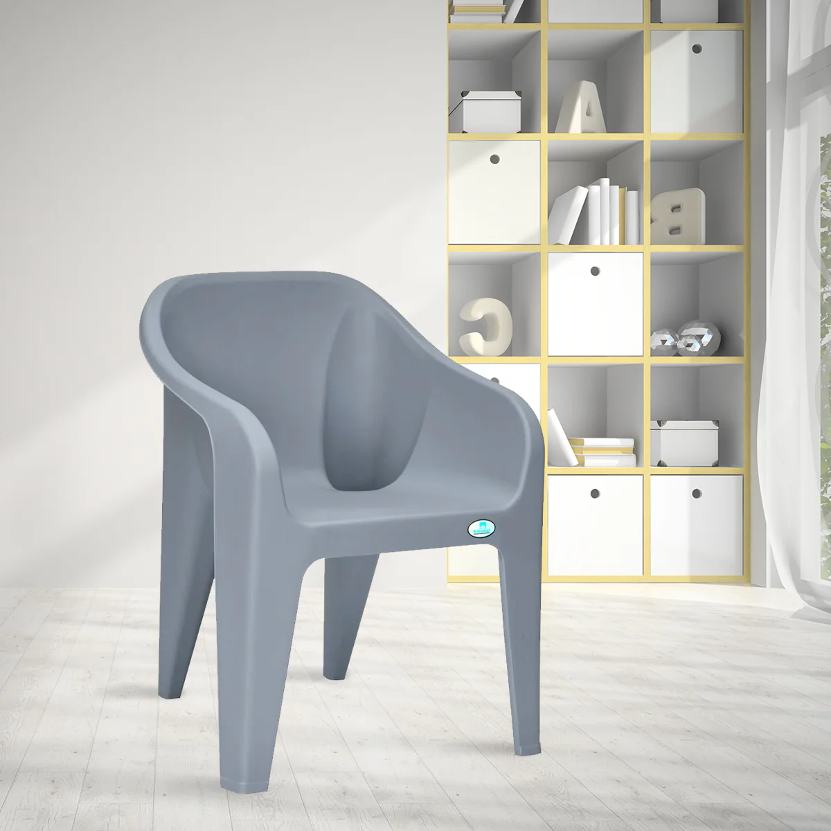 Nilkamal Eeezy Go Plastic Arm Chair - Image 16