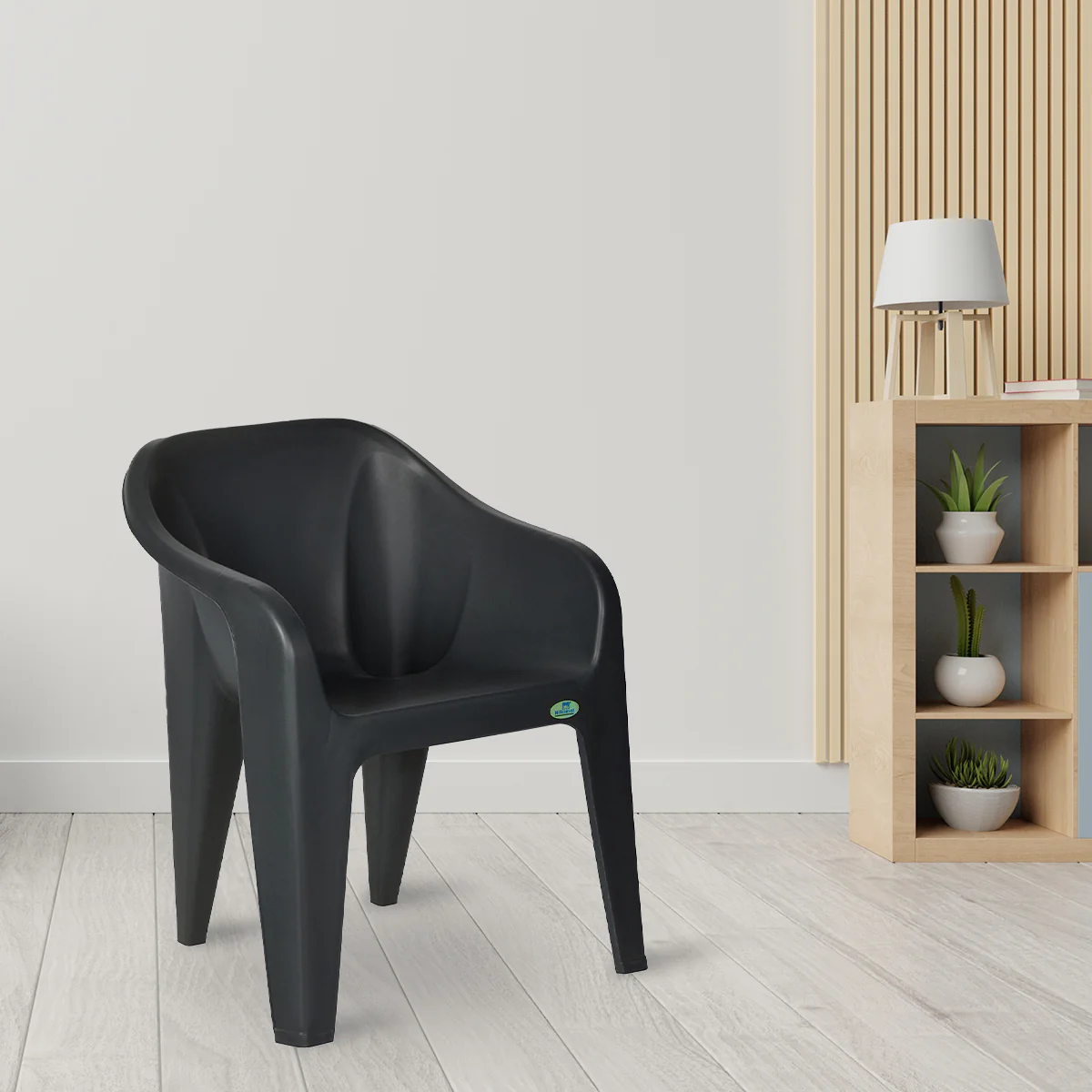 Nilkamal Eeezy Go Plastic Arm Chair - Image 4