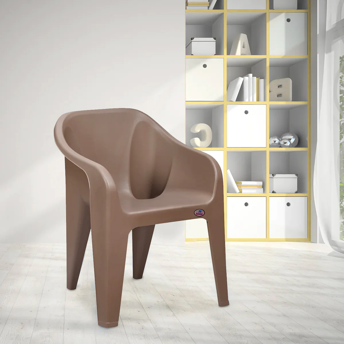 Nilkamal Eeezy Go Plastic Arm Chair - Image 43