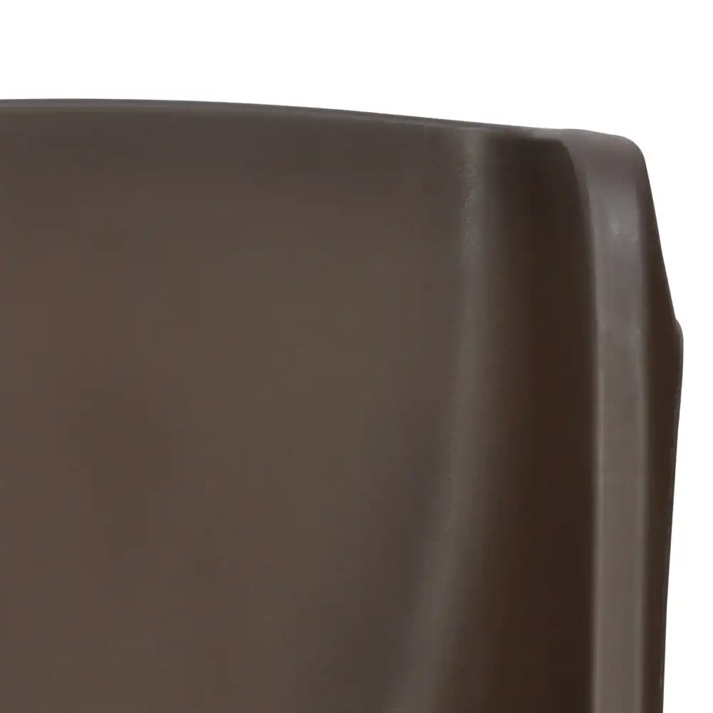 Nilkamal Eeezy Go Plastic Armchair (Season Rust Brown) - Image 6
