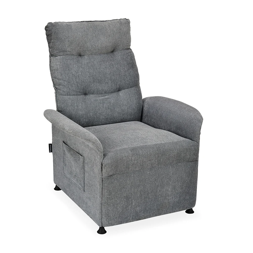 Nilkamal Electro 1 Seater Electric Recliner Sofa (Dark Grey) - Image 3