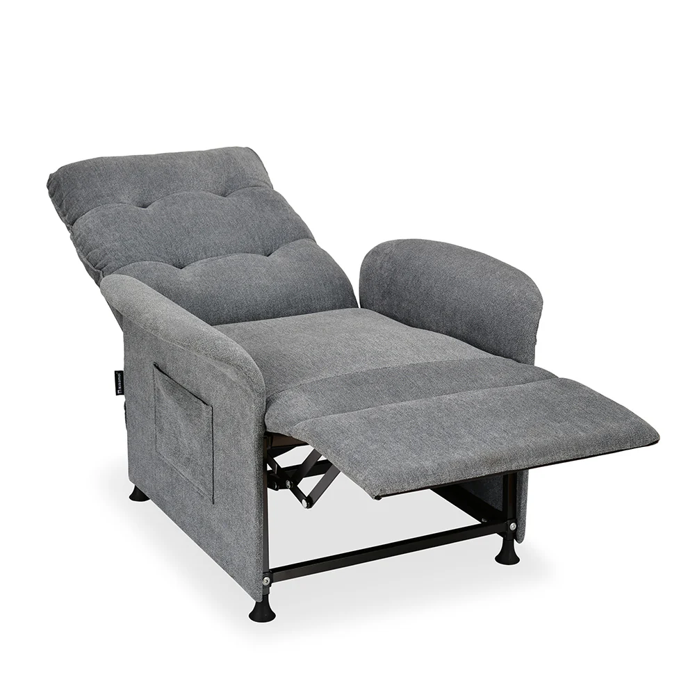 Nilkamal Electro 1 Seater Electric Recliner Sofa (Dark Grey) - Image 7
