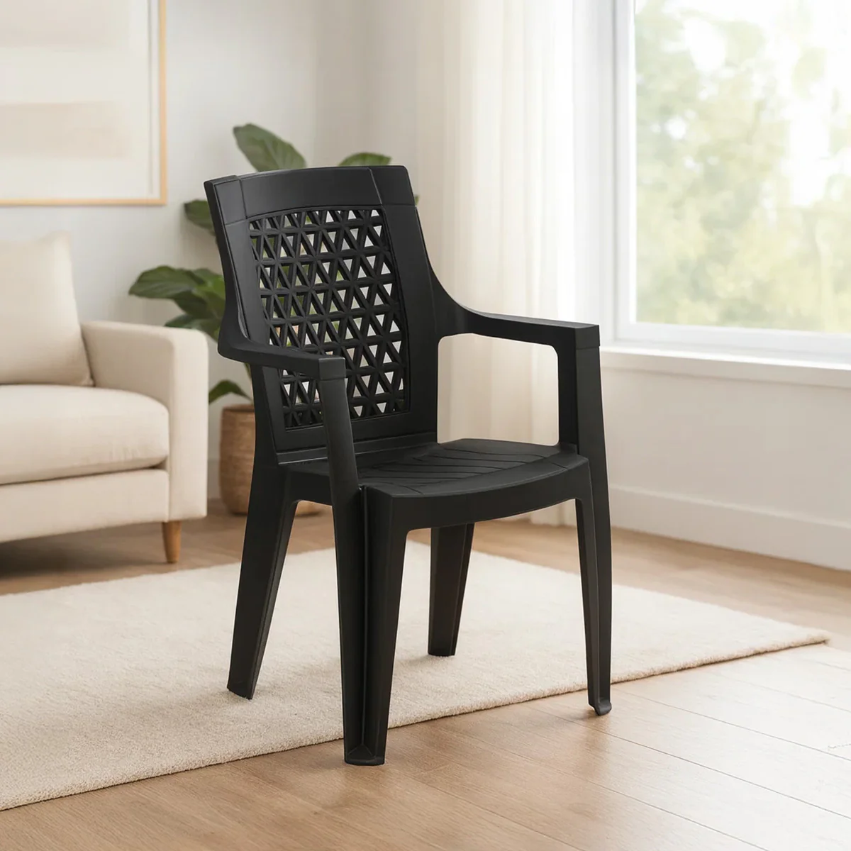 Nilkamal Elevate Plastic Arm Chair - Image 11