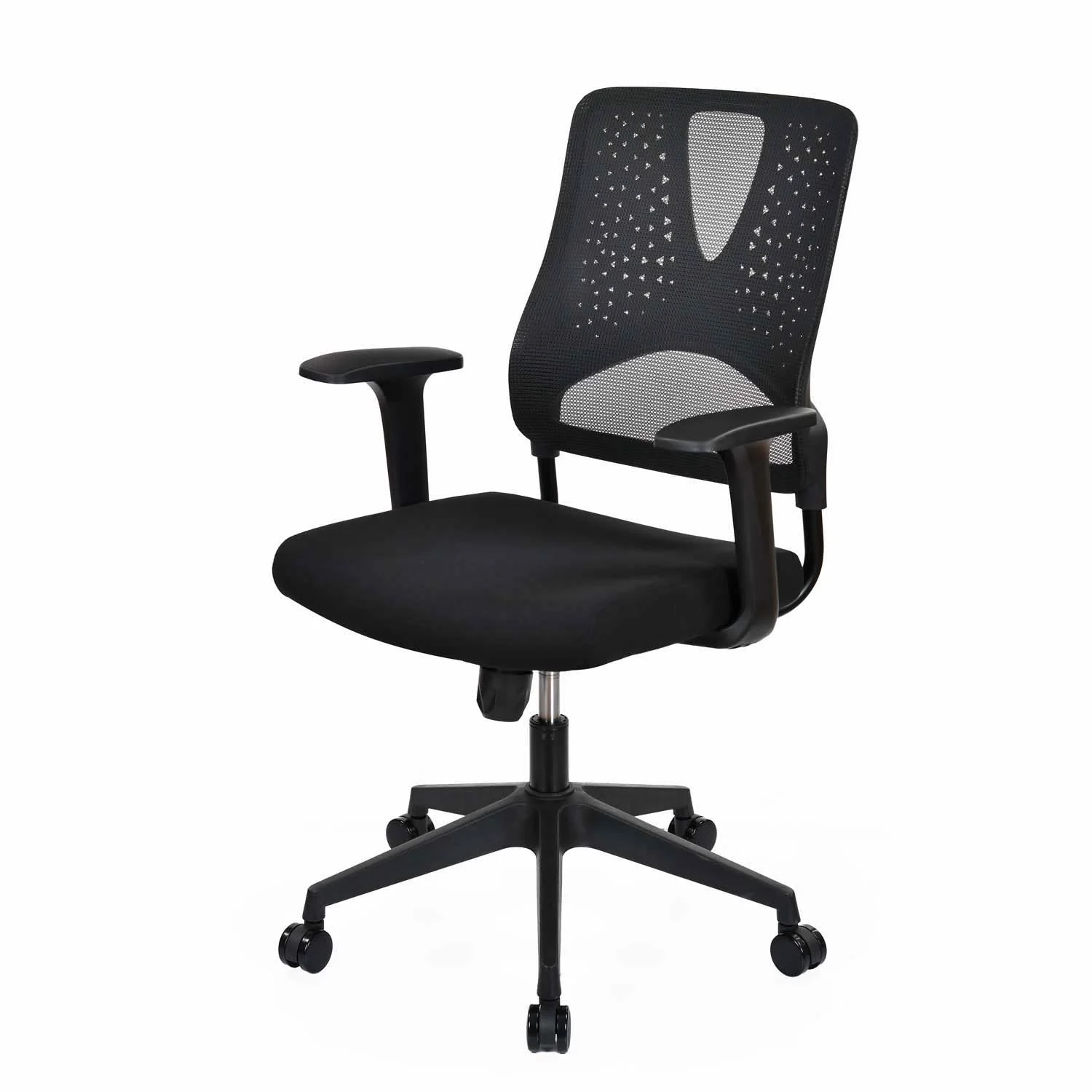 Nilkamal Enrich Mid Back Office Chair (Black) - Image 5