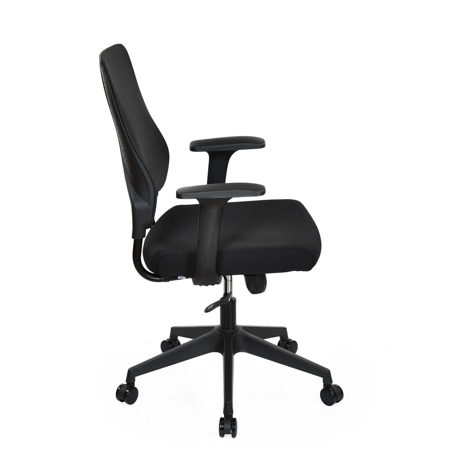 Nilkamal Enrich Mid Back Office Chair (Black) - Image 6
