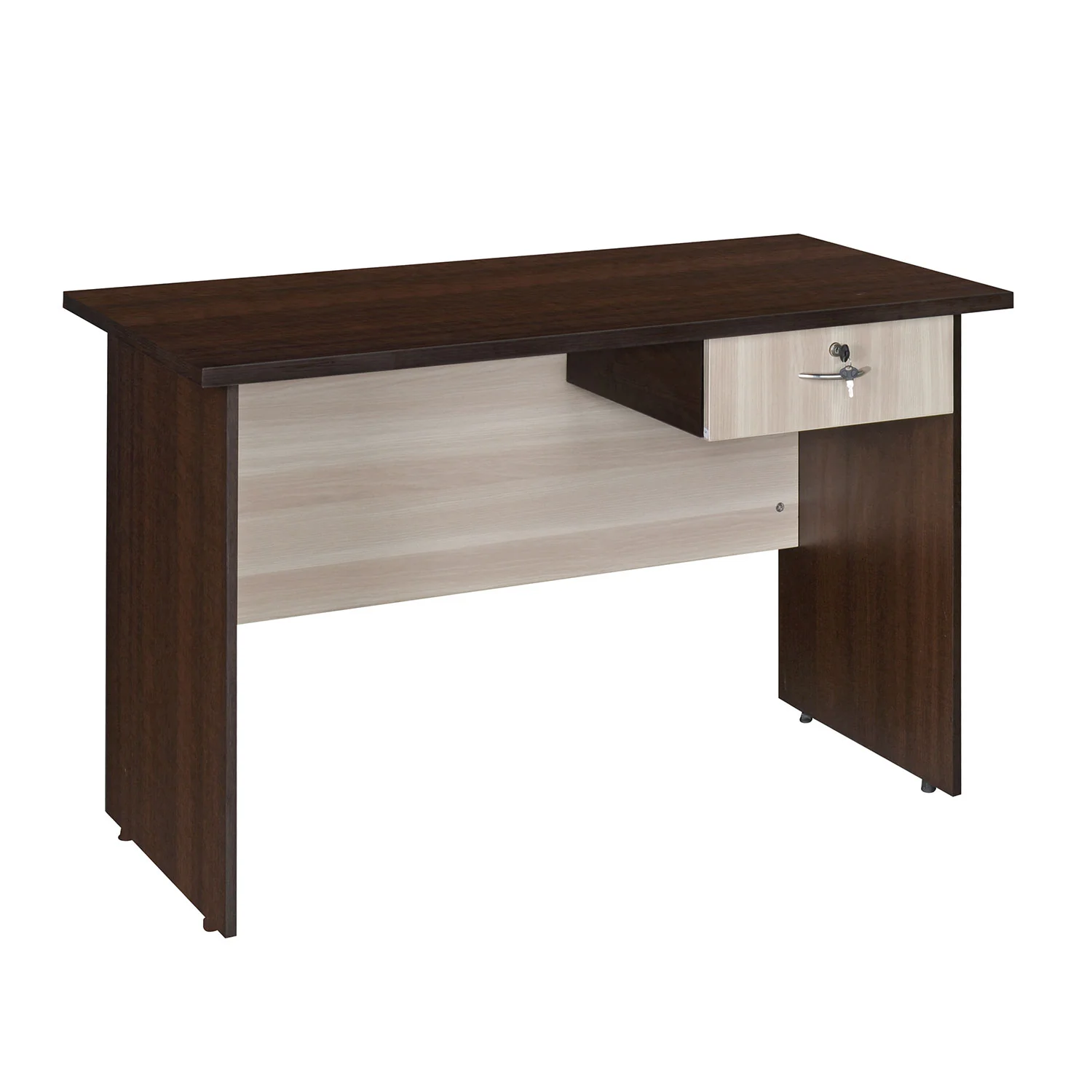 Nilkamal Enzo Office 4 ft Table (Brown & Cloud Ash) - Image 7