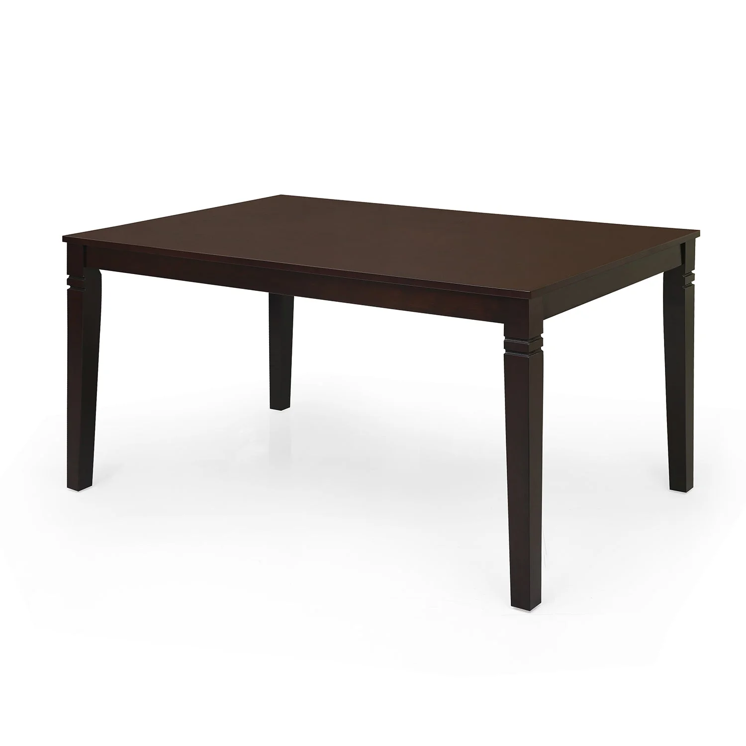 Nilkamal Fern 6 Seater Dining Table (Erin Brown) - Image 4