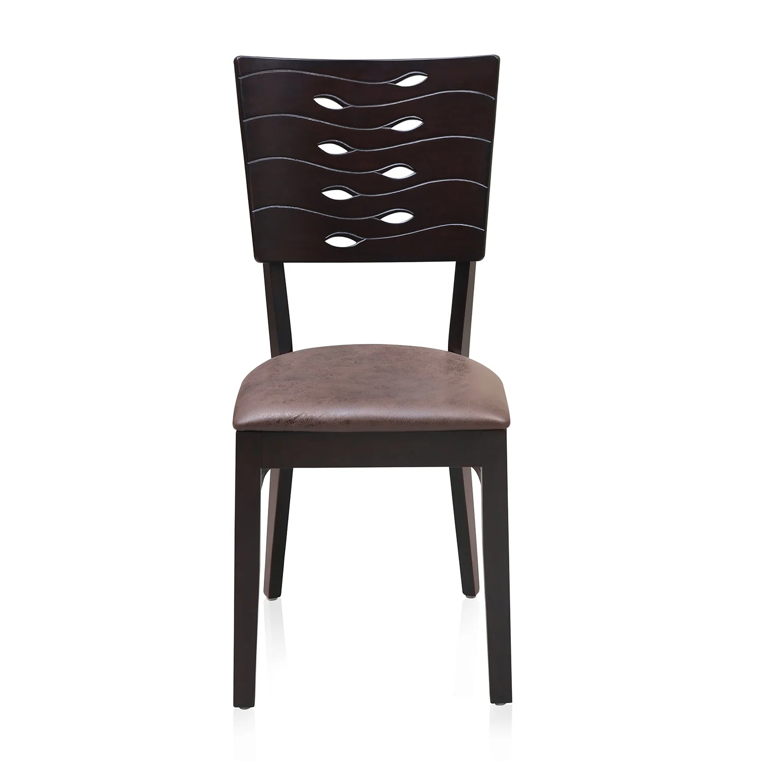 Nilkamal Fern Dining Chair (Erin Brown) - Image 2