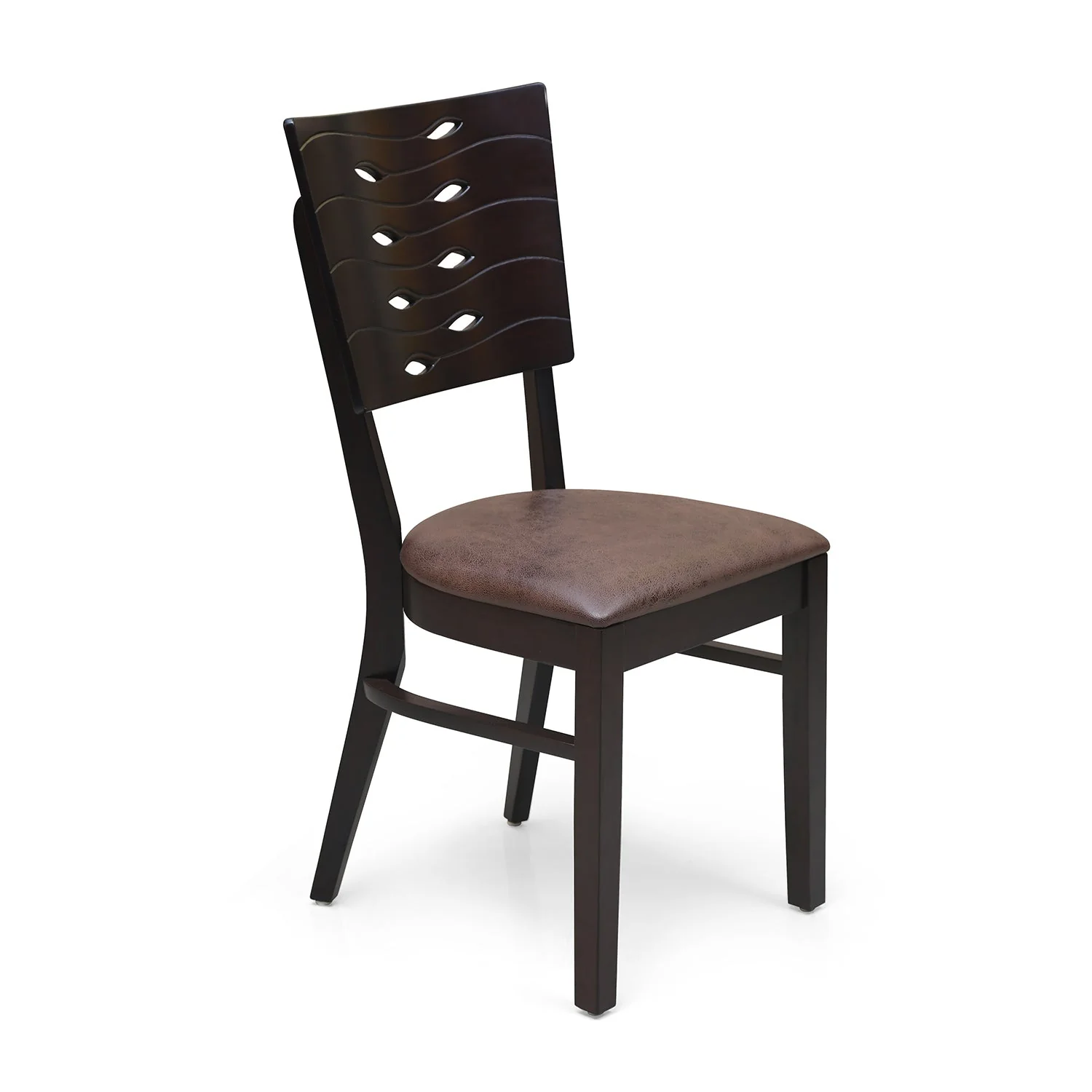 Nilkamal Fern Dining Chair (Erin Brown) - Image 4