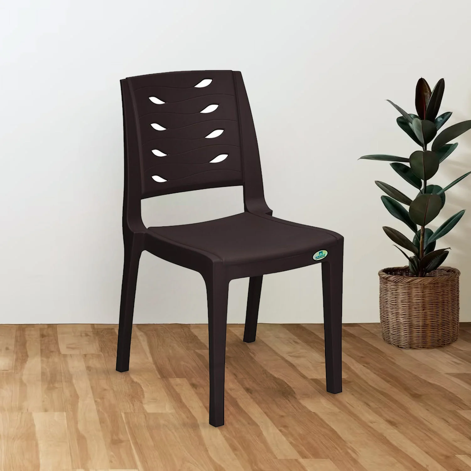 Nilkamal Fern Plastic Armless Chair - Image 11