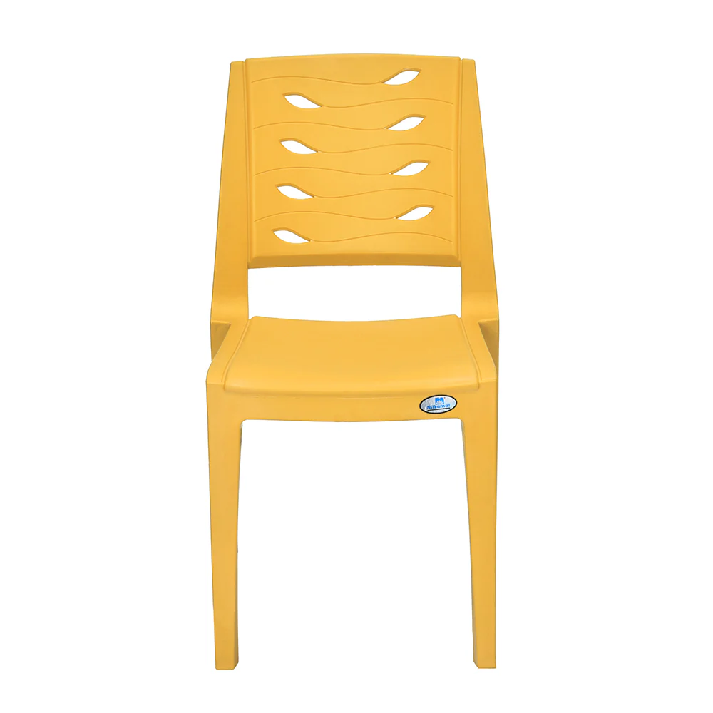 Nilkamal Fern Plastic Armless Chair - Image 3