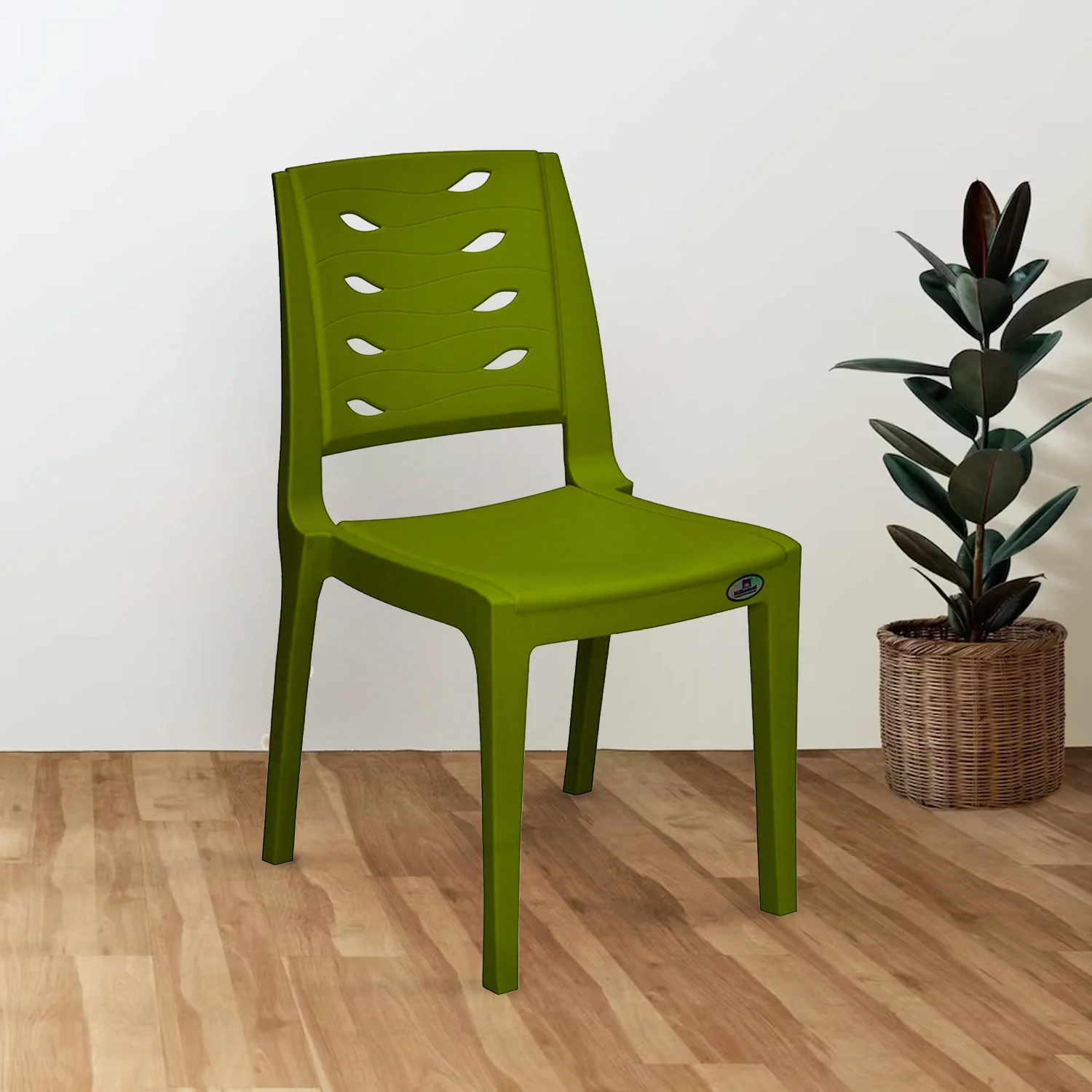 Nilkamal Fern Plastic Armless Chair - Image 41