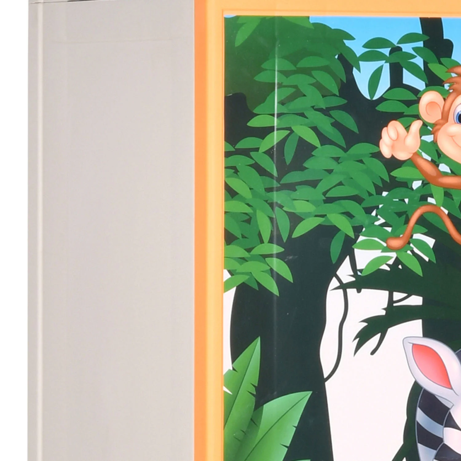 Nilkamal FMM Jungle Theme Mini Cabinet (Beach & Pastel Orange) - Image 8