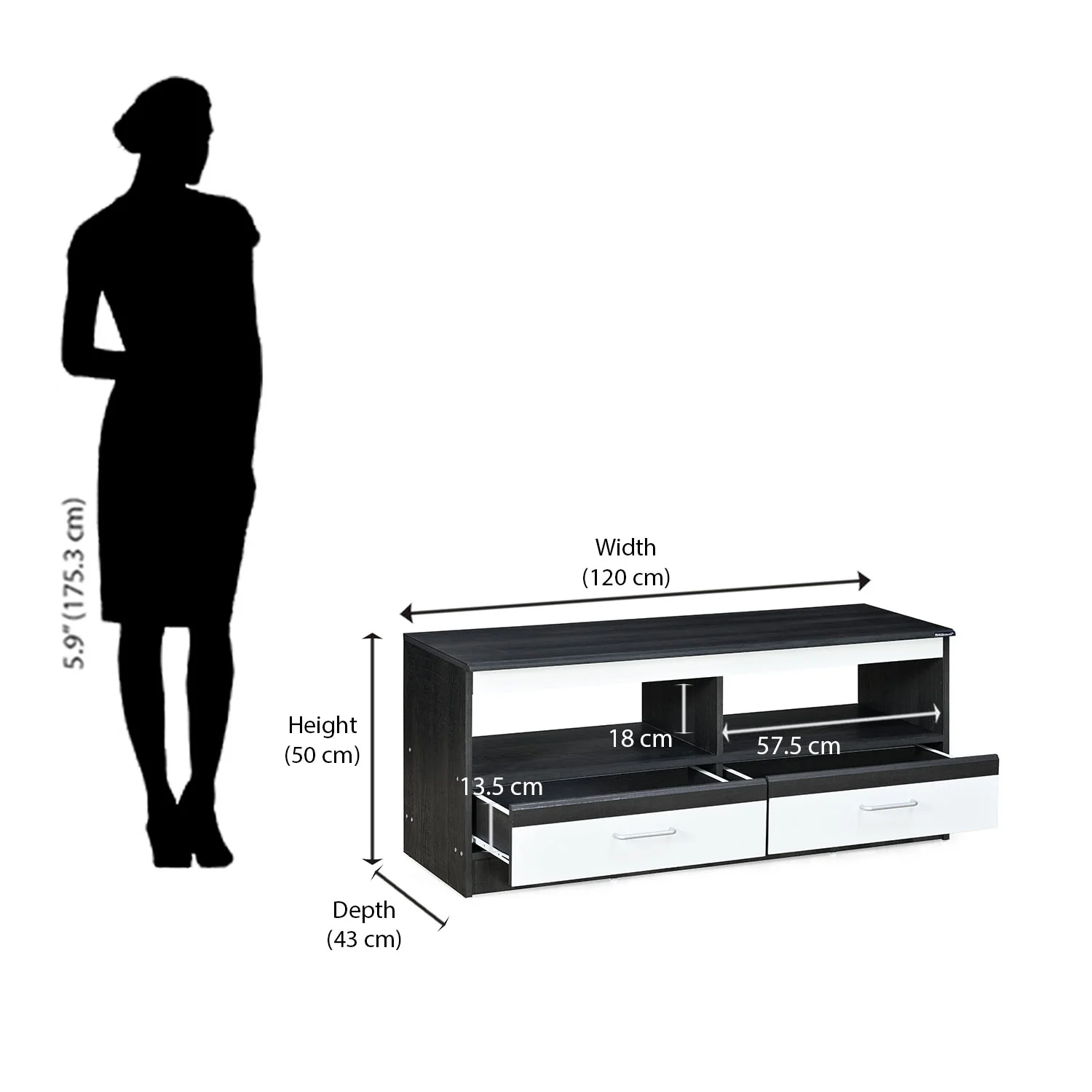 Nilkamal Forrest TV Cabinet - Image 16
