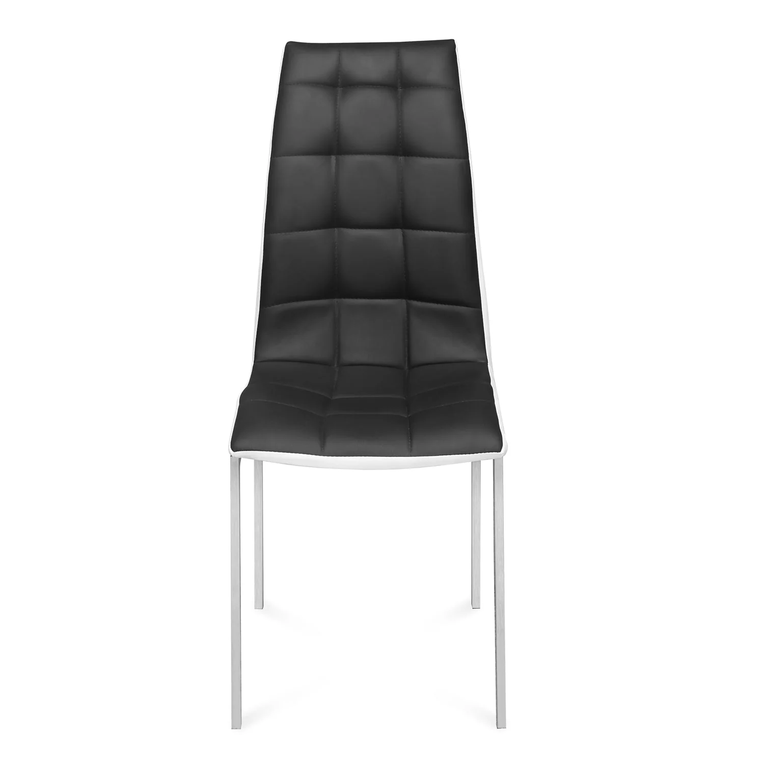 Nilkamal Fortica Dining Chair (Black and White) - Image 2