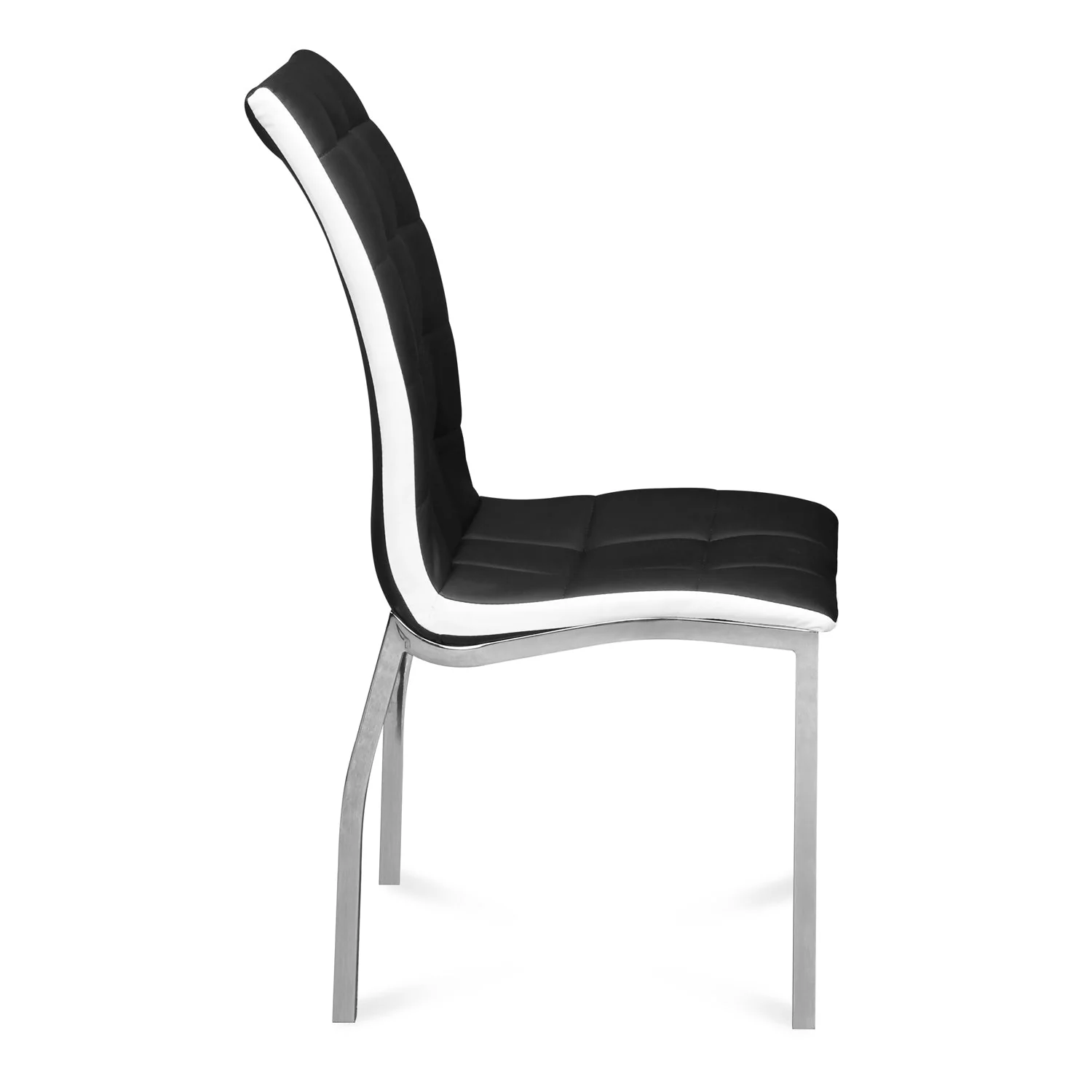 Nilkamal Fortica Dining Chair (Black and White) - Image 5