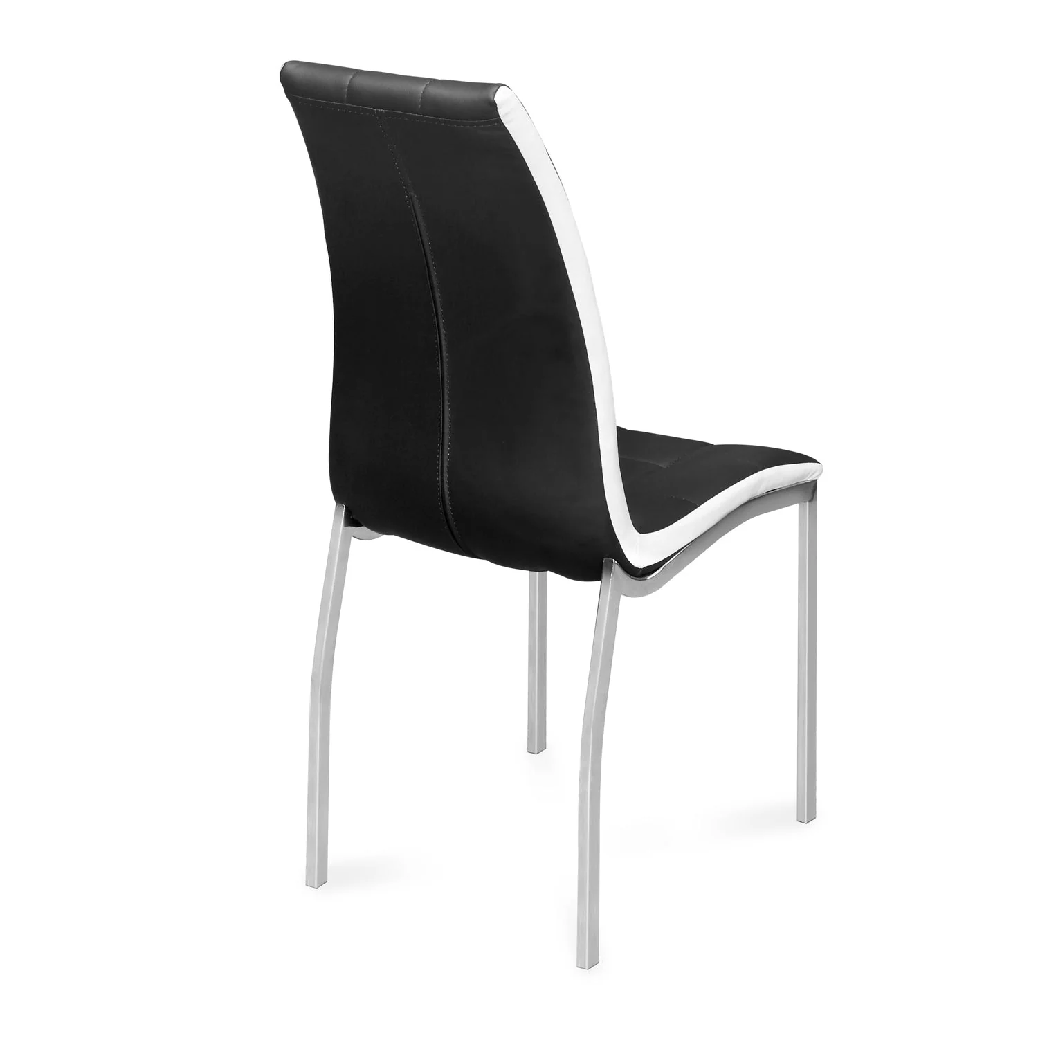 Nilkamal Fortica Dining Chair (Black and White) - Image 6