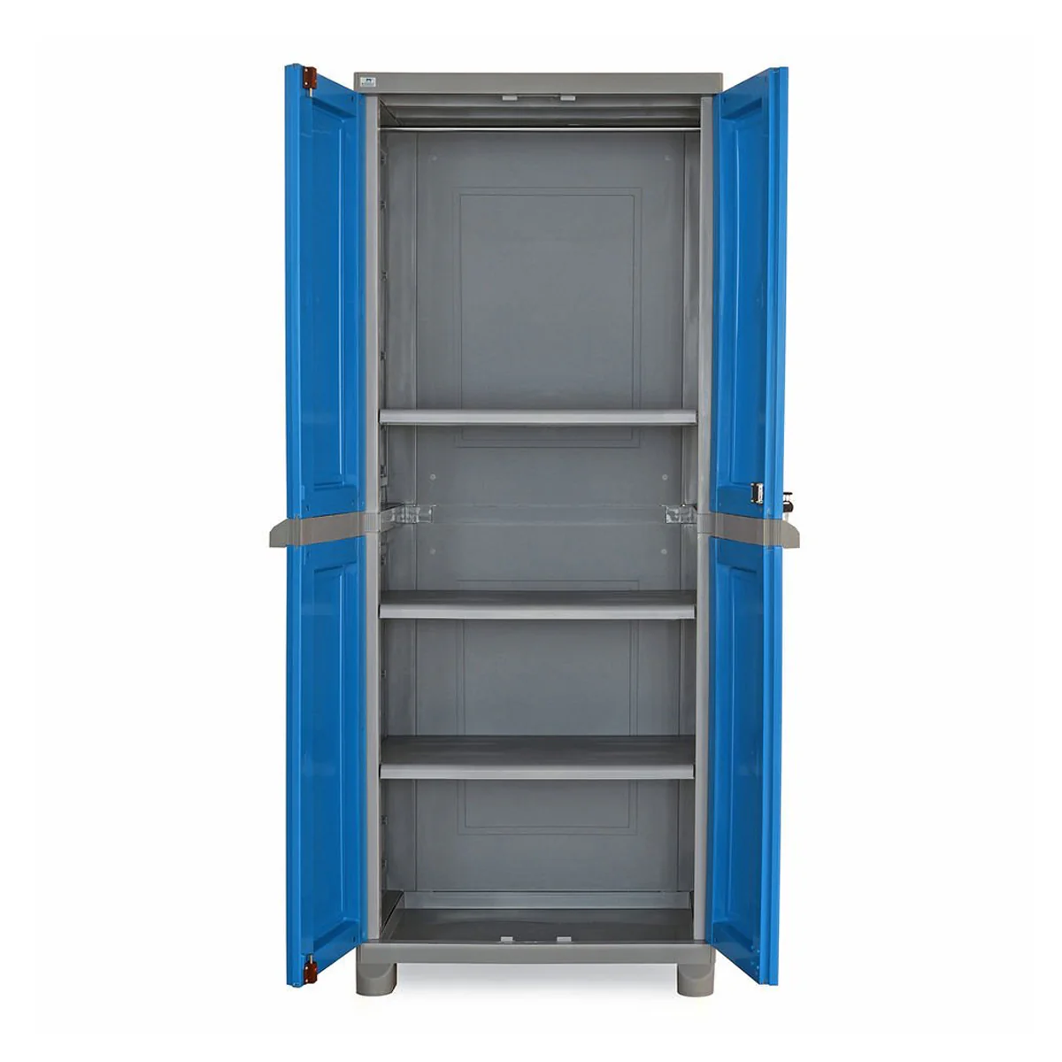 Nilkamal Freedom Big 1 (FB1) Plastic Storage Cabinet (Deep Blue and Grey) - Image 6