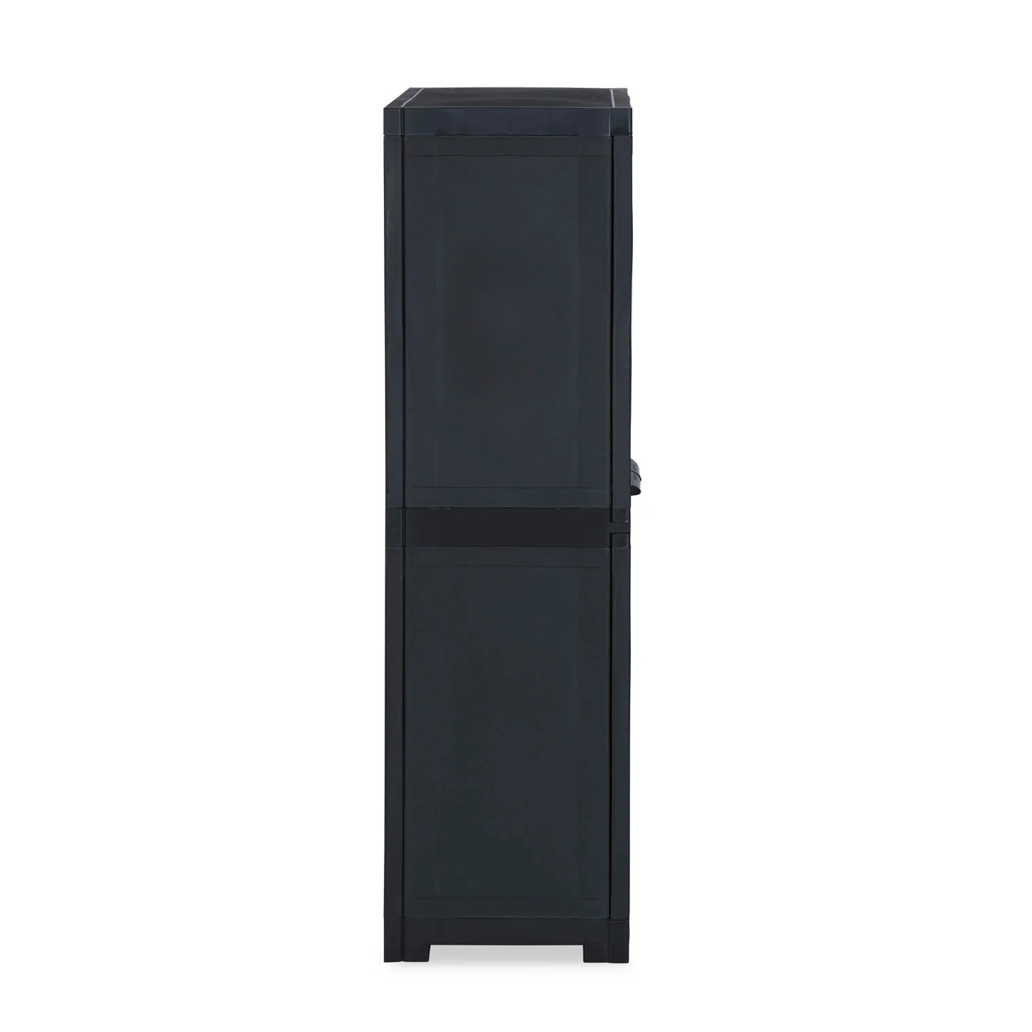 Nilkamal Freedom FMM Plastic Storage Cabinet (Charcoal Grey) - Image 5