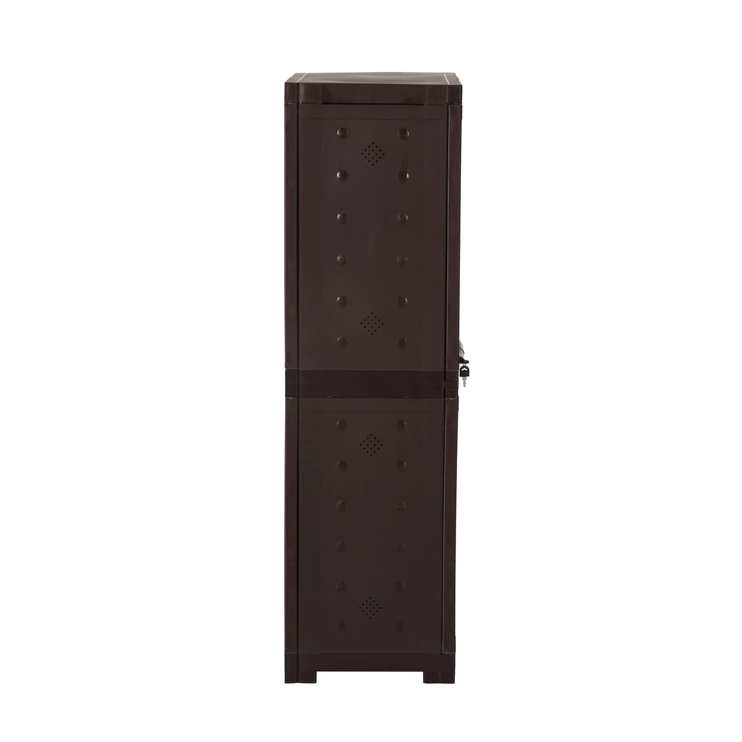 Nilkamal Freedom Large 18 (FMSC18) Shoe Rack Plastic Cabinet (Weather Brown) - Image 5