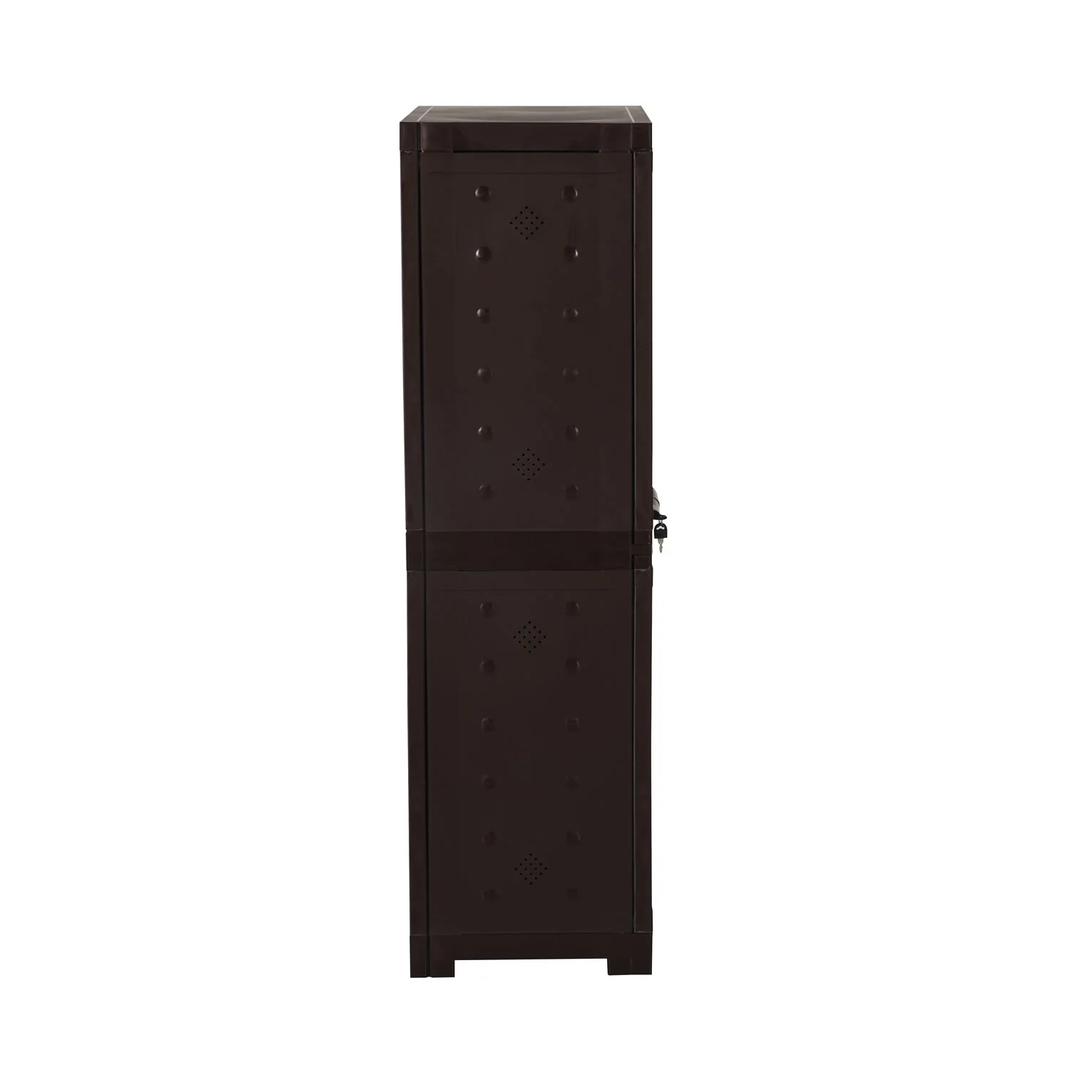 Nilkamal Freedom Large 18 (FMSC18) Shoe Rack Plastic Cabinet (Weather Brown) - Image 6