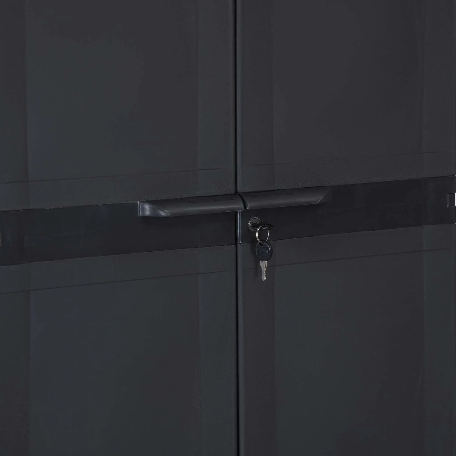 Nilkamal Freedom Large (FML) Plastic Storage Cabinet (Charcoal Grey) - Image 7
