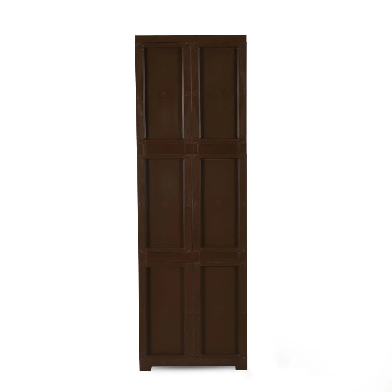 Nilkamal Freedom Mini Large (FML) Plastic Cabinet for Storage (Sandy & Dark Brown) - Image 6