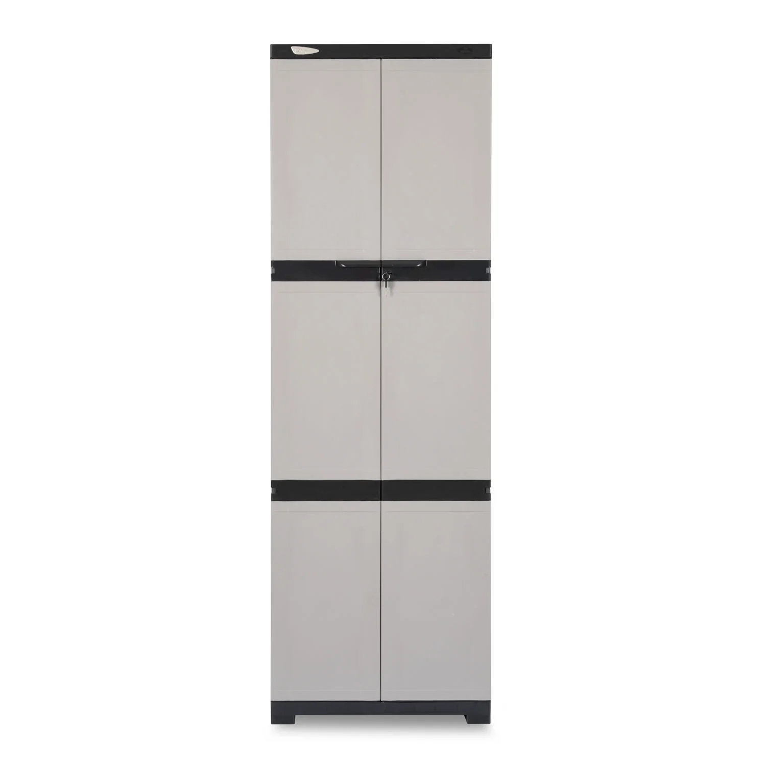 Nilkamal Freedom Mini Large (FML) Plastic Cabinet for Storage(Grey/Charcoal Grey) - Image 2