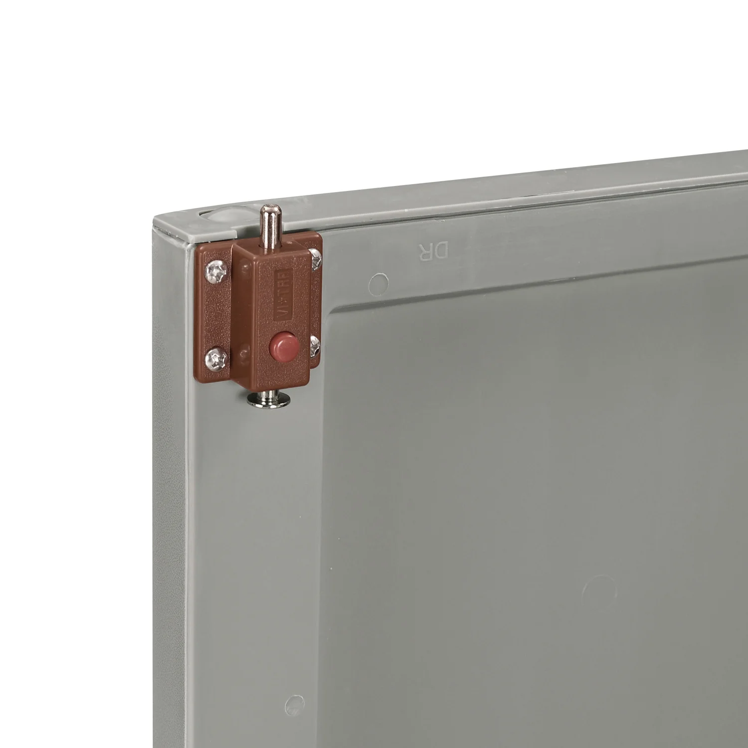 Nilkamal Freedom Mini Medium (FMM Duet) Plastic Storage Cabinet (Haze Grey/Charcoal Grey) - Image 7